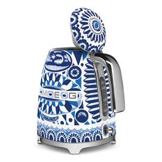 Czajnik elektryczny SMEG 1,7l L 22,6x17,1x24,8 cm SMEG X Dolce & Gabbana Blu Mediterraneo niebieski do kuchni - Miniaturka zdjęcia nr 8