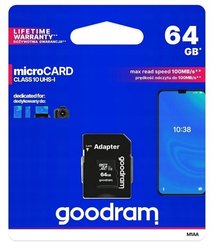 Pendrive karta pamięci goodram microcard 64GB adapter sd - Miniaturka zdjęcia nr 1