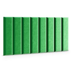 Panele tapicerowane 70x15 cm na ścianę magic velvet zielony - Miniaturka zdjęcia nr 3