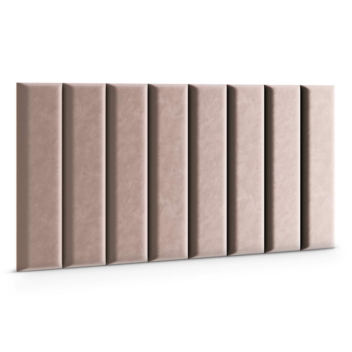 Panele tapicerowane 70x15 na ścianę magic velvet pudrowy róż