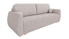 Kanapa Dalia z funkcją spania 88x221x93 cm do salonu Neve beżowy - Miniaturka zdjęcia nr 1