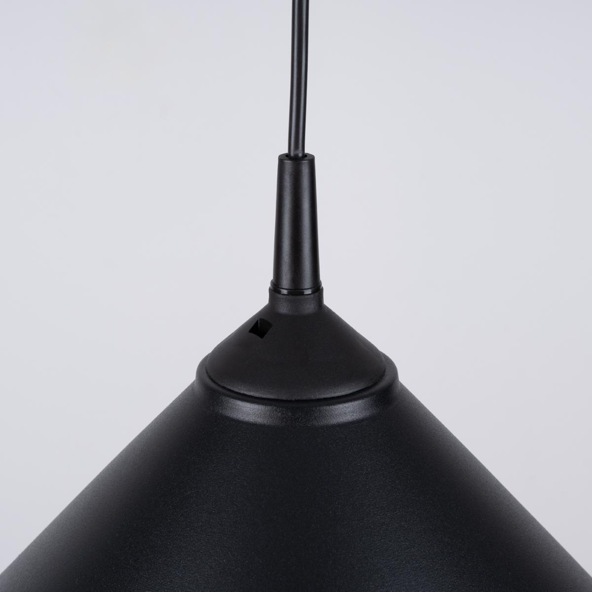 Lampa wisząca ZUMA czarna 76x30x30cm nowoczesna E27 do salonu nr. 9