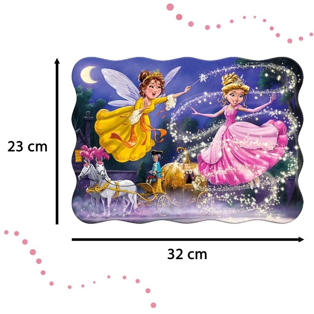 CASTORLAND Puzzle układanka 30 elementów Cinderella - Kopciuszek 4+ nr. 4