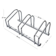 Stojak na rower 3 stanowiska Heckermann RC-2832B - Miniaturka zdjęcia nr 2