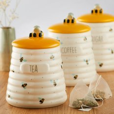 Pojemnik ceramiczny na herbatę Sweet Bee Price & Kensington - Miniaturka zdjęcia nr 3