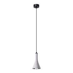 Lampa wisząca REA 1 beton 125x12x12cm nowoczesna E14 do salonu