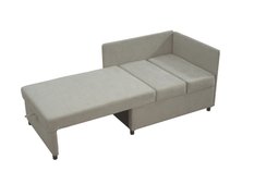 Sofa dla dzieci Viluś 106x75x80 cm narożnik jednoosobowy do pokoju z funkcją spania i przechowywania beżowy - Miniaturka zdjęcia nr 3