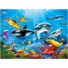 CASTORLAND Puzzle układanka 200 elementów Tropical Underwater World - Tropikalny Podwodny Świat 7+ - Miniaturka zdjęcia nr 2