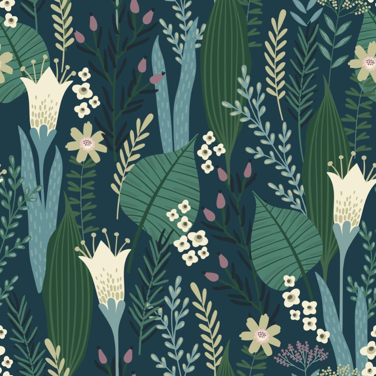 Tapeta, abstrakcyjna łąka, natura nr. 4