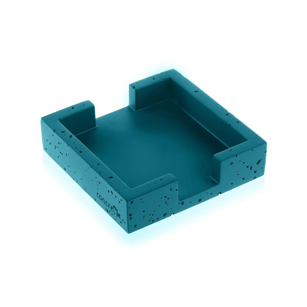 Pojemnik na podkładki Loft Dark Turquoise Poli nr. 2