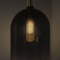 Lampa wisząca Empire 12x45x12 cm nowoczesna cylindryczny klosz jednopunktowa do salonu jadalni - Miniaturka zdjęcia nr 2