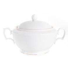 Misa Mariapaula waza porcelana 2,7l biała złota - Miniaturka zdjęcia nr 1