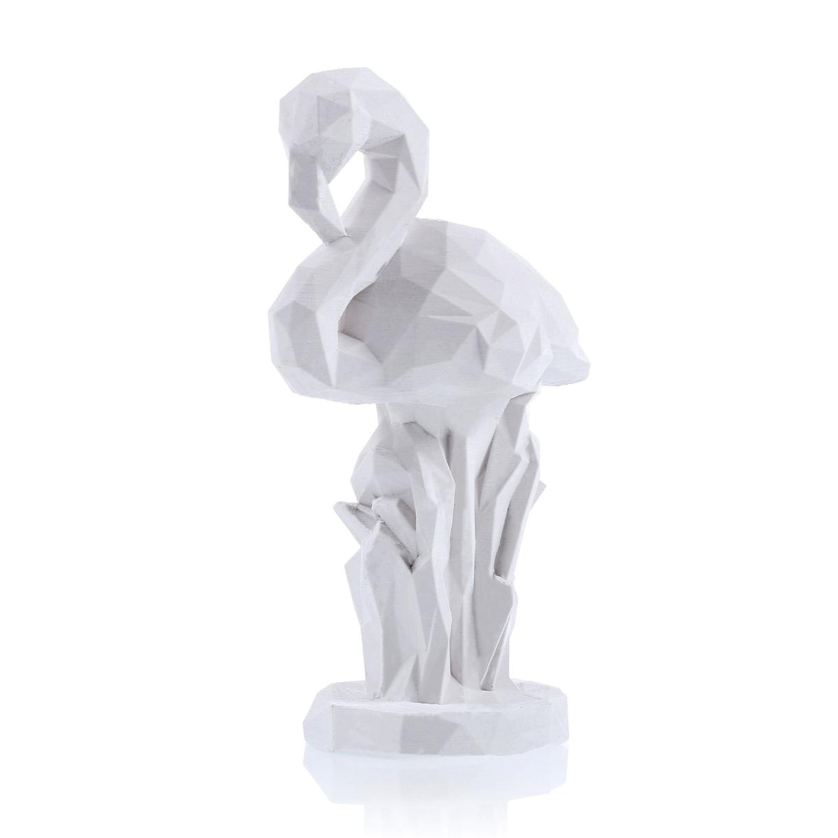 Kolorowanka 3D Flamingo Low-Poly nr. 4