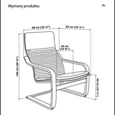 Fotel Poang z Ikea - Miniaturka zdjęcia nr 5