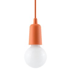 Lampa wisząca DIEGO 1 pomarańczowy 90x9x9cm nowoczesna lampa wisząca E27 do salonu - Miniaturka zdjęcia nr 1