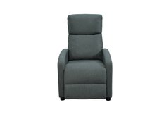 Fotel dla seniora VELLO szary 64x89-156 cm x98 cm rozkładany fotel TV z funkcją spania komfortowy do salonu i pokoju - Miniaturka zdjęcia nr 5