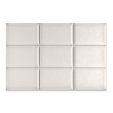 Panele tapicerowane 50x40 na ścianę wezgłowie kremowy - Miniaturka zdjęcia nr 4
