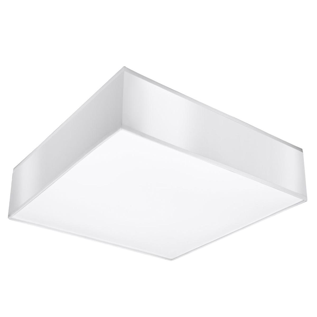 Plafon HORUS 35 biały 11x35x35cm nowoczesna lampa E27 do salonu nr. 1