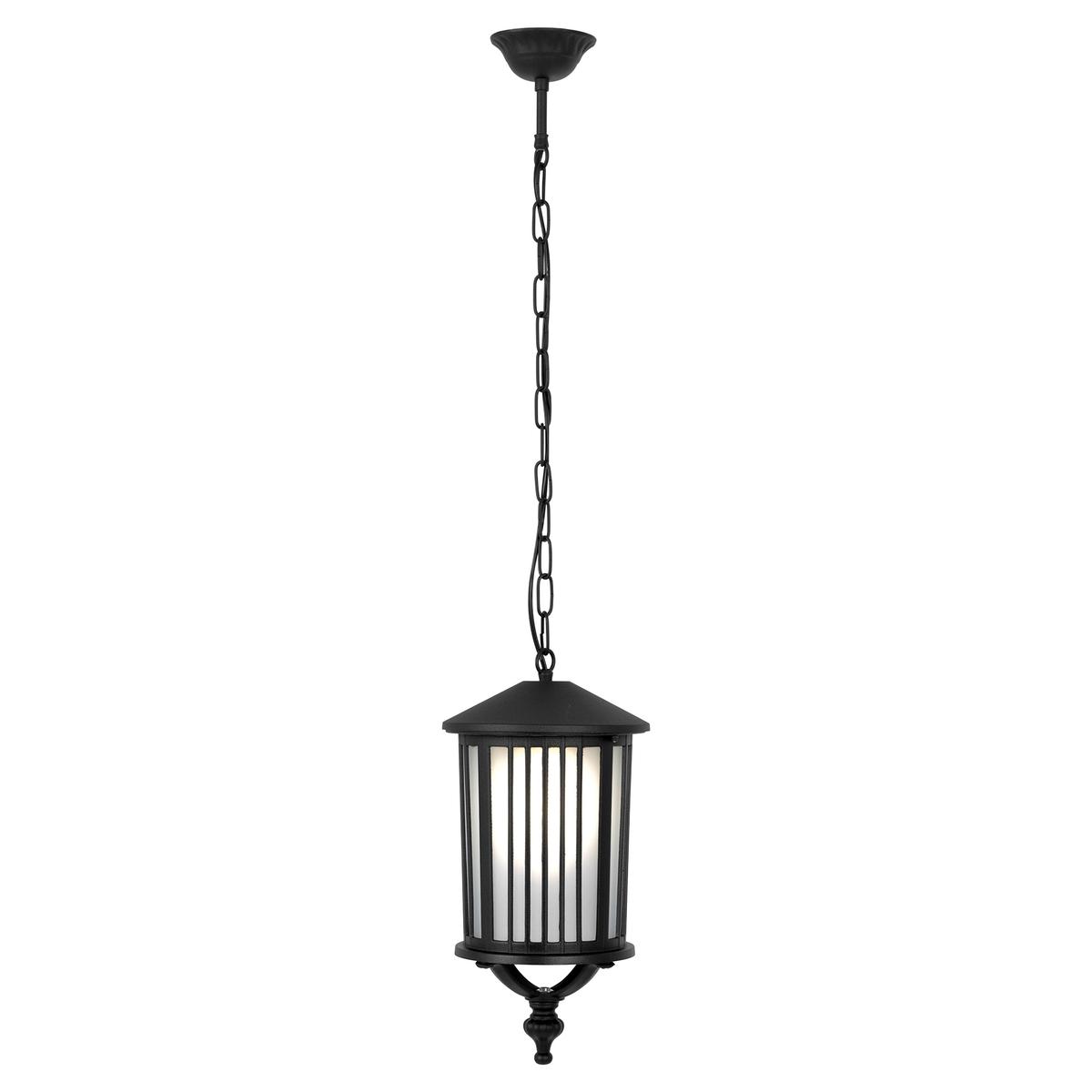 Lampa ogrodowa wisząca K-8211 DETROIT 18x90x18 cm do ogrodu czarny nr. 1