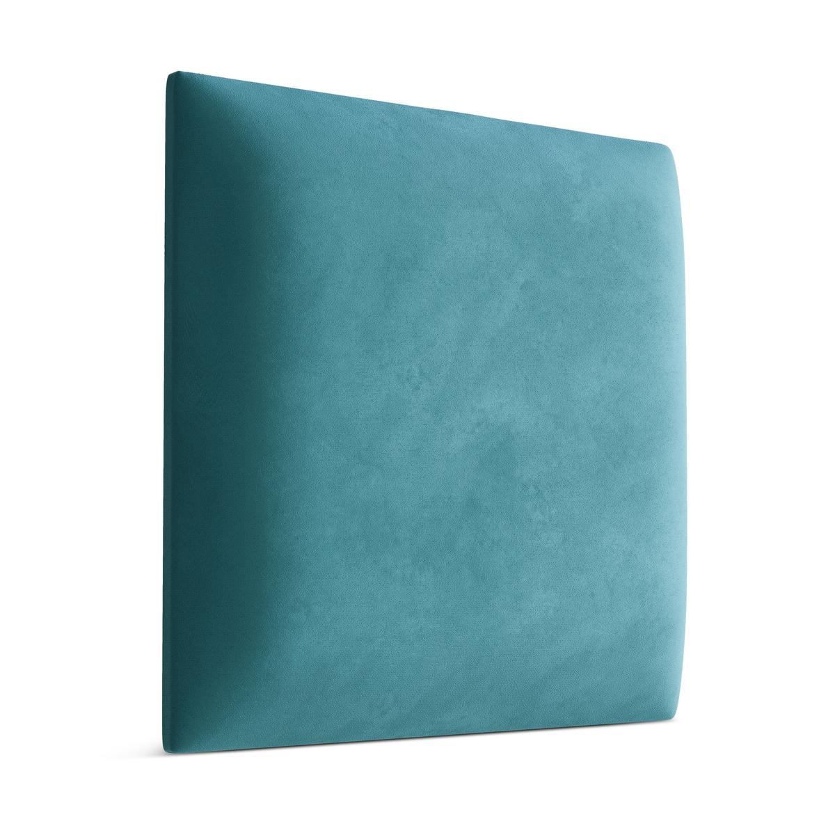 Panele tapicerowane 50x50 na ścianę magic velvet morski