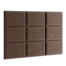 Panele tapicerowane  60x40 cm na ścianę prostokąt brązowy - Miniaturka zdjęcia nr 3