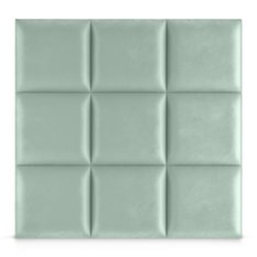 Panele tapicerowane 50x50 na ścianę wezgłowie miętowy - Miniaturka zdjęcia nr 4