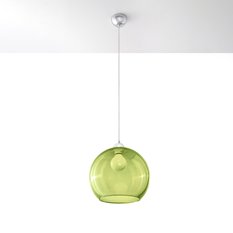 Lampa wisząca BALL zielona 120x30x30cm nowoczesna E27 do salonu - Miniaturka zdjęcia nr 2