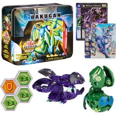 Puszka kolekcjonera + garganoid x webam + mystery bakugan legends baku-tin dla dziecka - Miniaturka zdjęcia nr 1