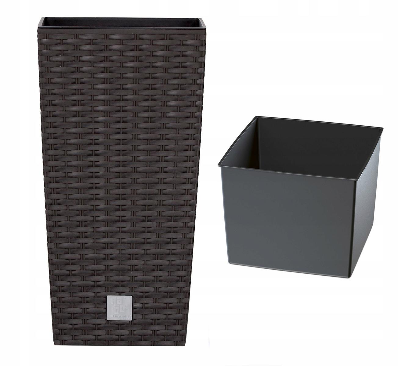 Donica Rattan DRTS325 z wkładem + platforma jezdna nr. 2