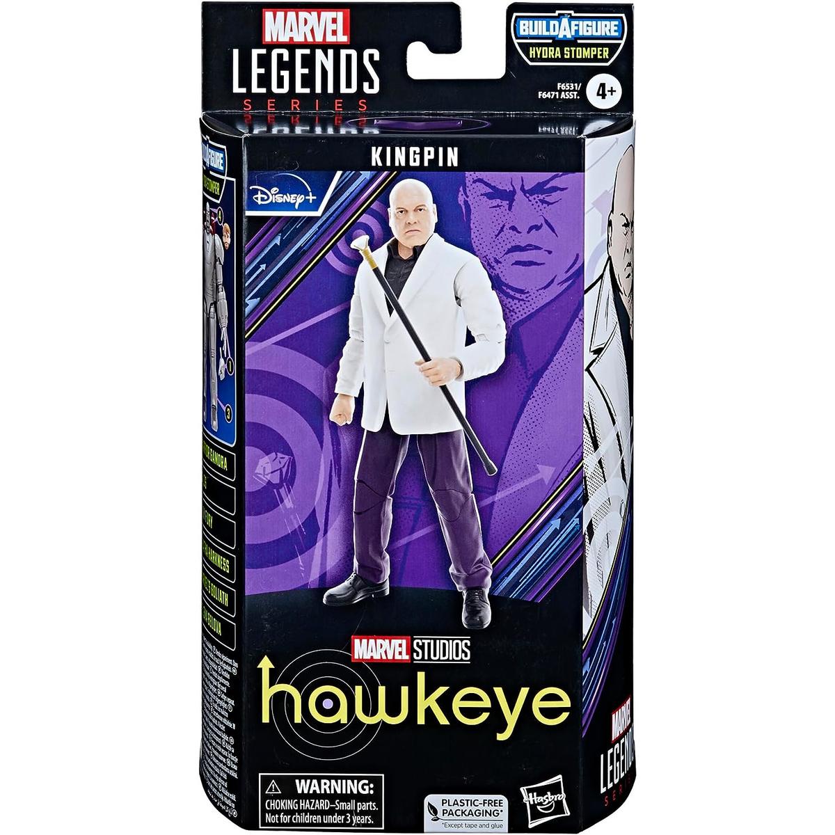 MARVEL LEGENDS SERIES HAWKEYE HASBRO ORYGINALNA RUCHOMA FIGURKA KINGPIN