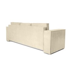 Kanapa rozkładana Verona 248x52x93 cm wersalka z funkcją spania i pojemnikiem sprężyny bonell sztruks beżowa do salonu WERONA - Miniaturka zdjęcia nr 10