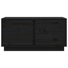 Stolik kawowy 80x50x40 cm z pojemnymi szufladami z litego drewna sosnowego do salonu - Miniaturka zdjęcia nr 6