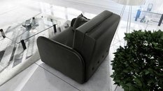 Sofa Gold 98x100x90 z funkcją spania cm do salonu rozkładana monolith ciemnozielony - Miniaturka zdjęcia nr 3