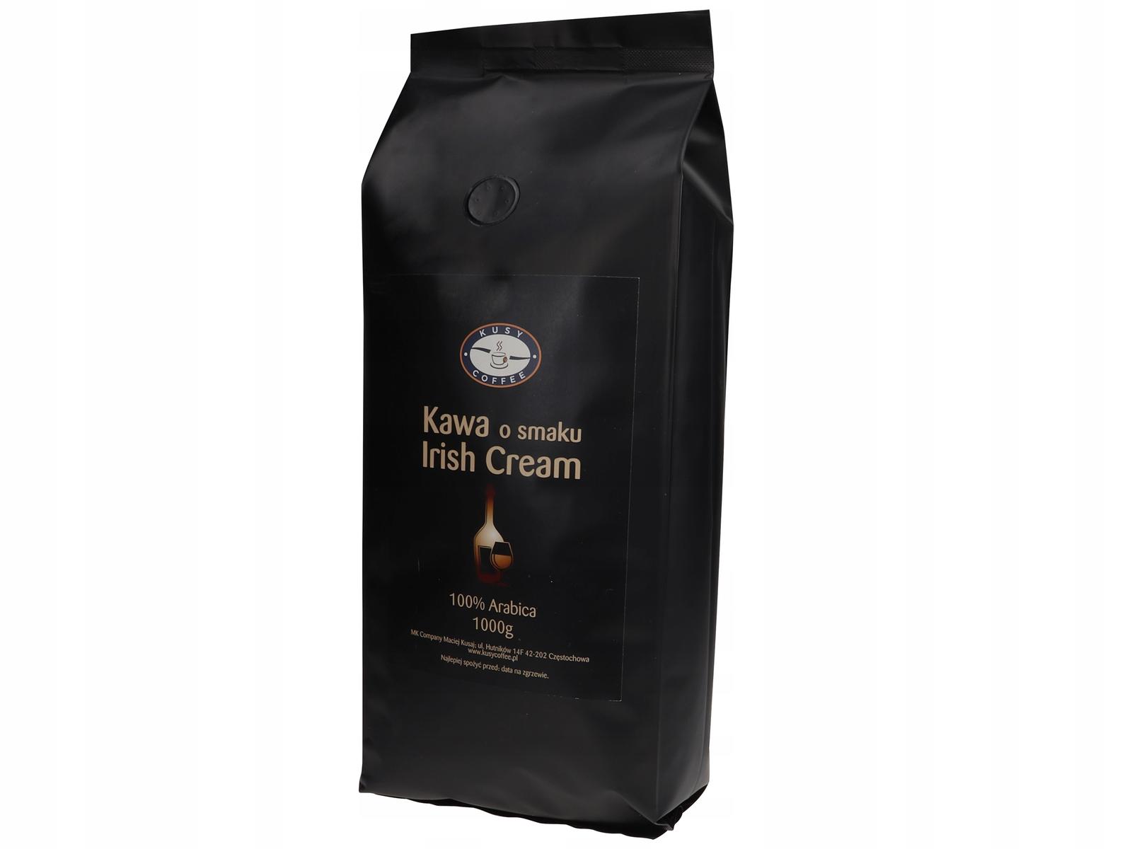 Kawa Ziarnista Świeżo Palona Irish Cream 1KG