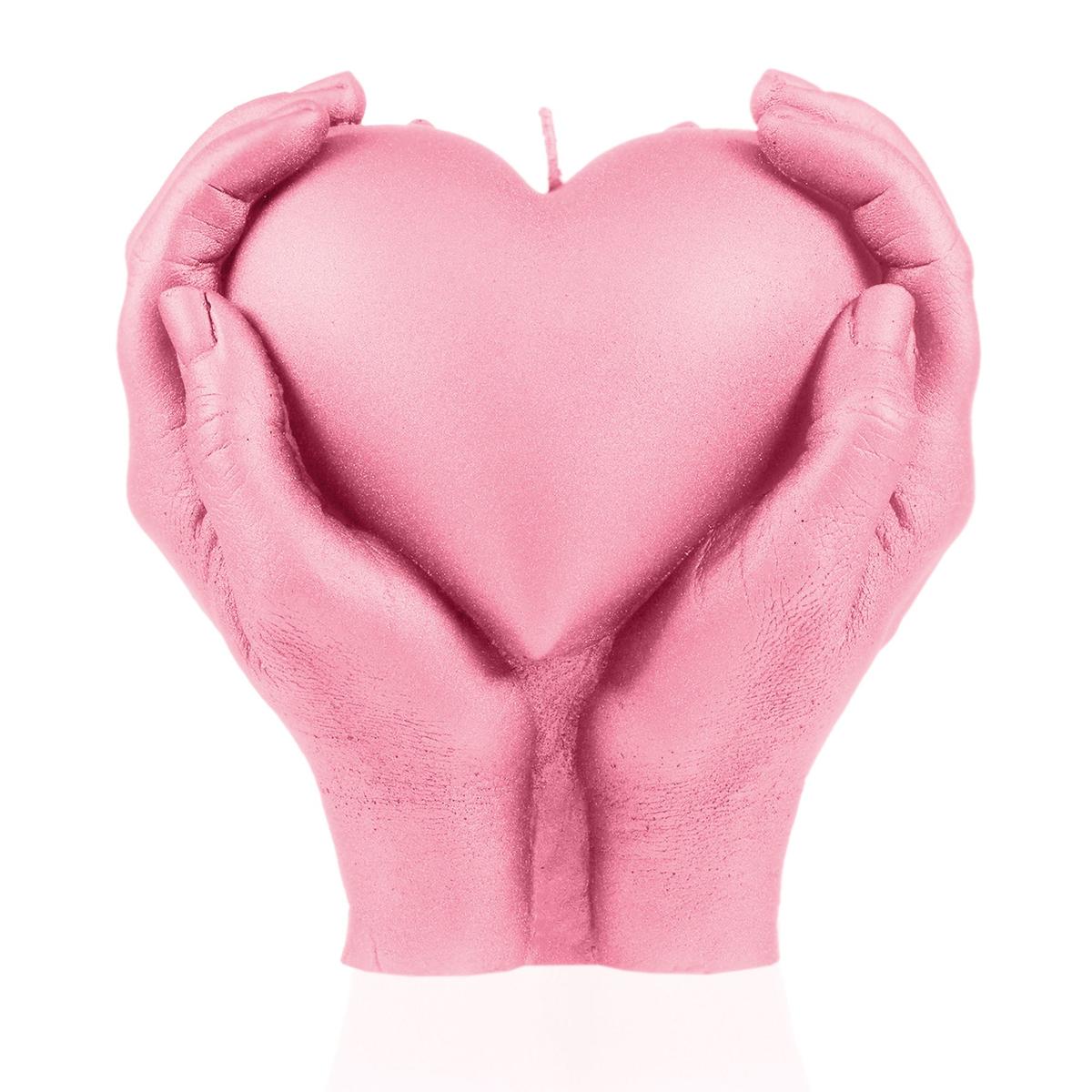 Świeca Hand LOVE Edition Pink