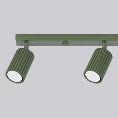 Plafon Karbon 16.5x6.5x81cm zielony oliwkowy  - Miniaturka zdjęcia nr 7