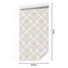 Tapeta w Rolce 10m Roślinny Wzór RETRO Ornamenty 53x1000  - Miniaturka zdjęcia nr 2