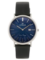 ZEGAREK MĘSKI G. ROSSI - 10853A - SLIM (zg184b)  + BOX