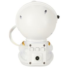 Lampka nocna dla dzieci projektor gwiazd astronauta z gwiazdką na pilot biała 8,5x12,5x7,6 cm - Miniaturka zdjęcia nr 5