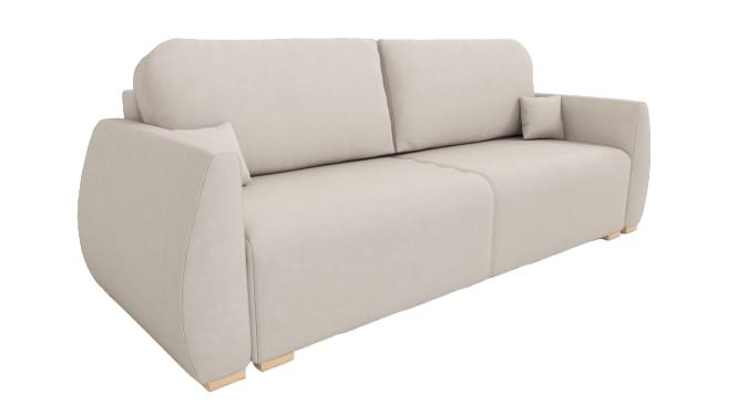 Kanapa Dalia z funkcją spania 88x221x93 cm do salonu paros beżowy