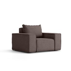 Sofa jednoosobowa SONNE 115x73x88 cm wodoodporna UV do ogrodu + poduszka brązowa