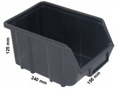 Kuweta magazynowy kuweta Ecobox średni organizer - Miniaturka zdjęcia nr 2