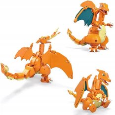 Figurka CHARIZARD pokemon klocki mega construx dla dziecka  - Miniaturka zdjęcia nr 6