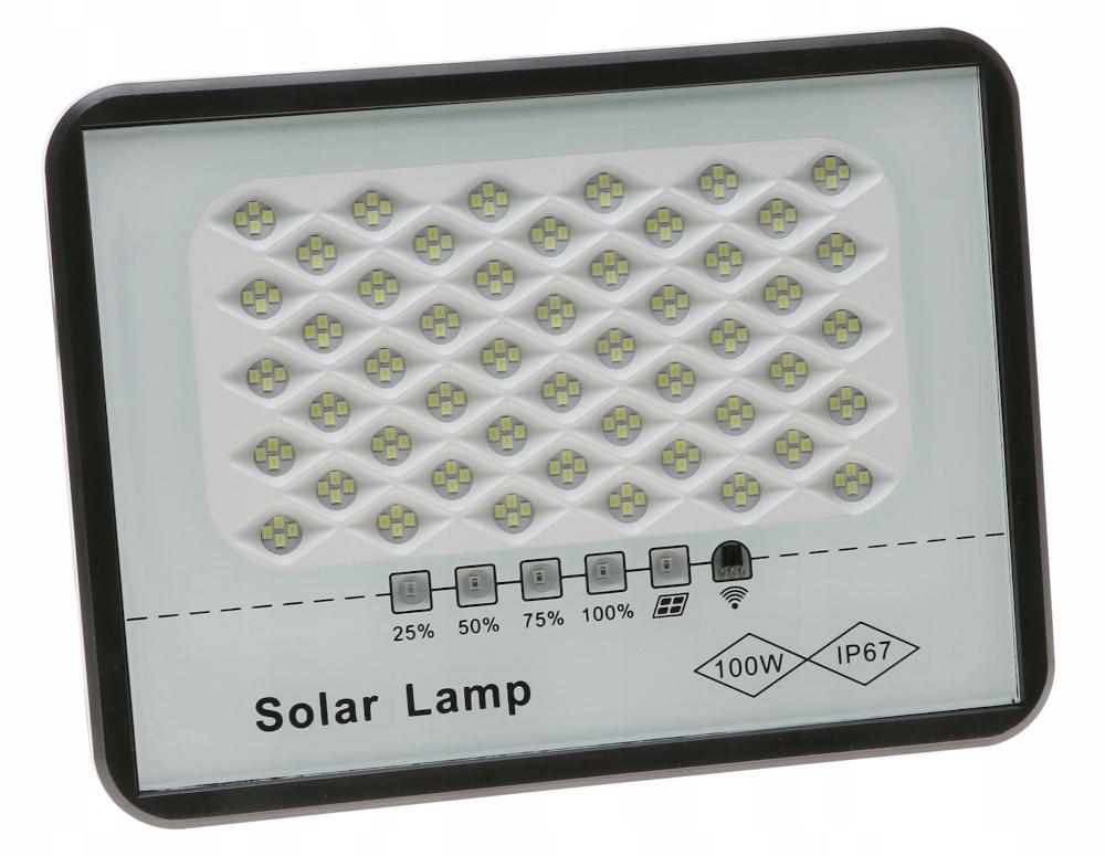 Halogen lampa solarna Led 100W czujnik zmierzchu nr. 14