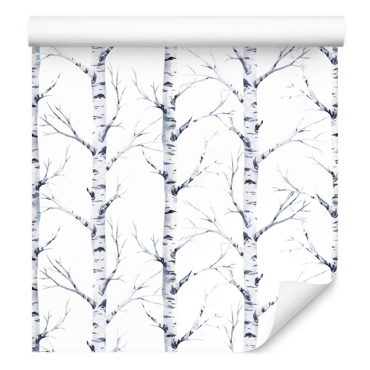 Tapeta Ścienna Delikatne Brzozy DRZEWA Natura Las 53x1000  nr. 6