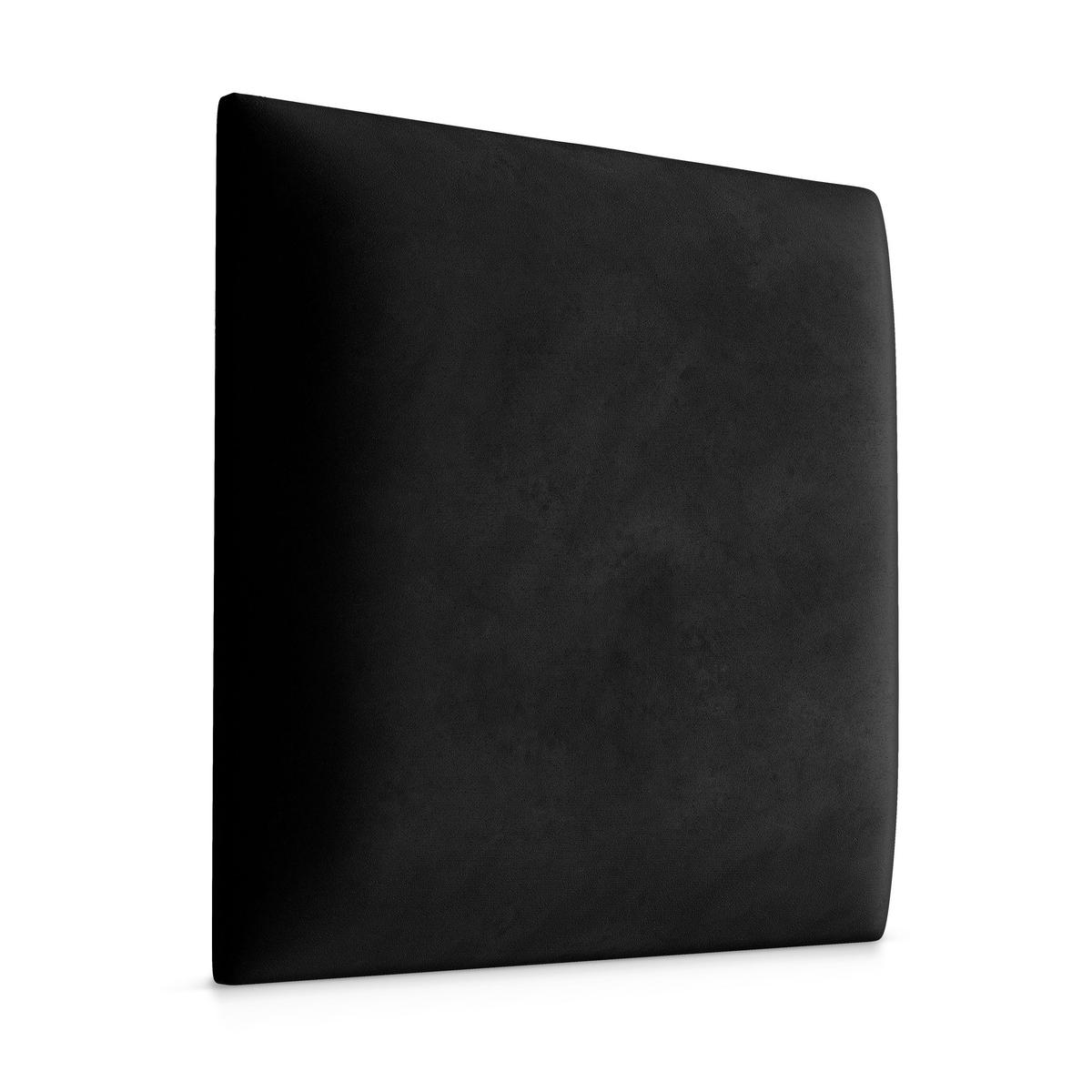 Panele tapicerowane 40x40 cm na ścianę kwadrat czarny