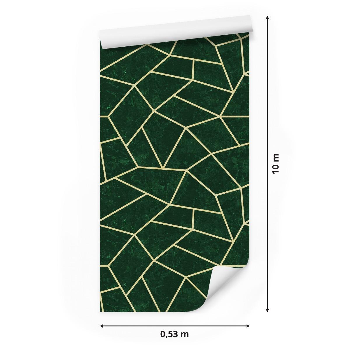 Tapeta Ozdobna GEOMETRYCZNE Paski Efekt Betonu 3D  nr. 2