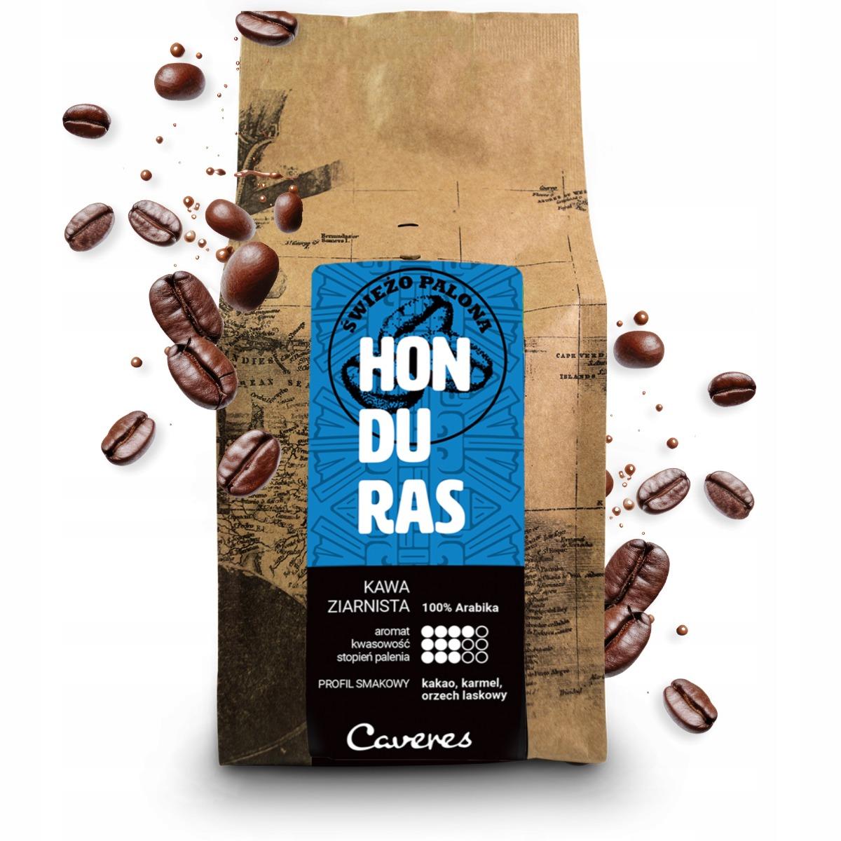 Kawa ziarnista Caveres HONDURAS 250G nr. 1