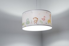 Lampa dziecięca ZOO SWEET DREAMS biała do pokoju dziecka - Miniaturka zdjęcia nr 7