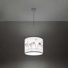 Lampa wisząca CAT 30 95x30x30cm nowoczesna E27 do salonu - Miniaturka zdjęcia nr 4